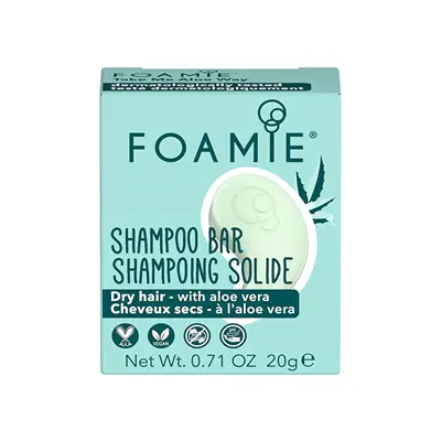 Foamie Shampoo Solido Per Capelli Secchi (Shampoo Bar Travel Size) 20 G