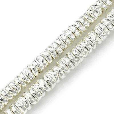 Electroplated Synthetic Non-Magnetic Hematite Beads Strands
