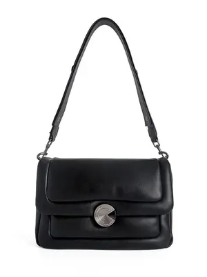 Smting leather mini flap bag