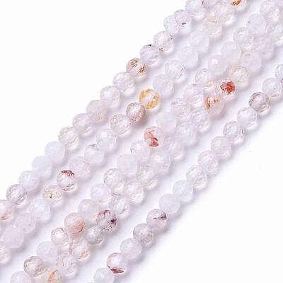 Natural Quartz Crystal Beads Strands