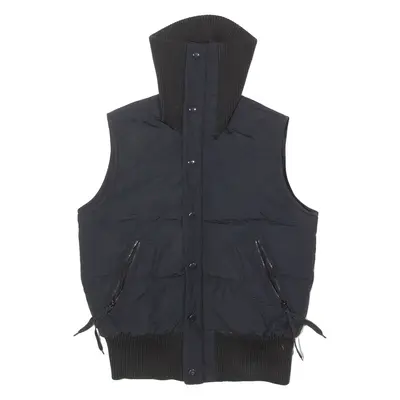 LEVI'S Red Tab Funnel Neck Mens Puffer Gilet Black XS