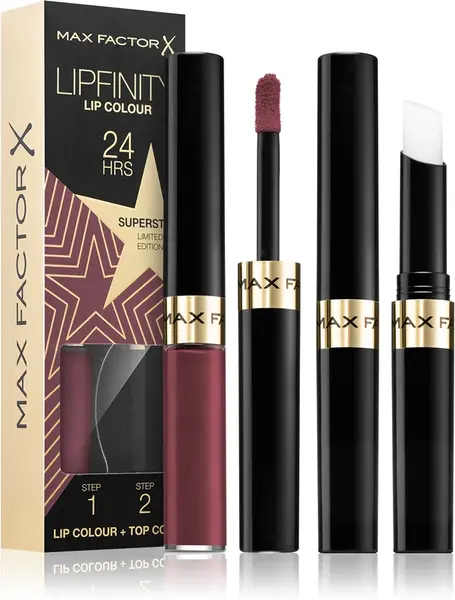 Max factor Lipfinity 24H long lasting lipstick 4.2 g 086 Superstar