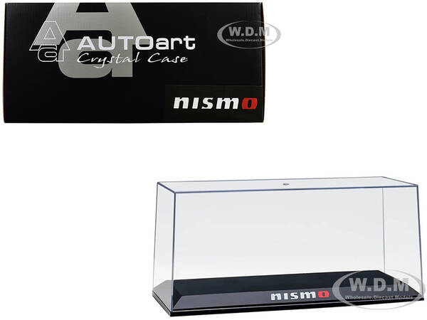 Collectible Display Show Case with Black Plastic Base \