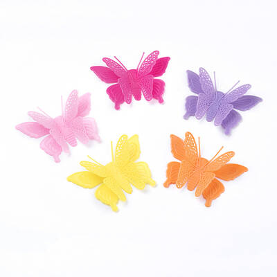 Solid Color Acrylic Cabochons