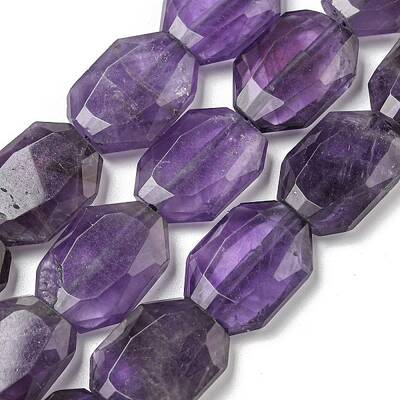 Natural Amethyst Beads Strands