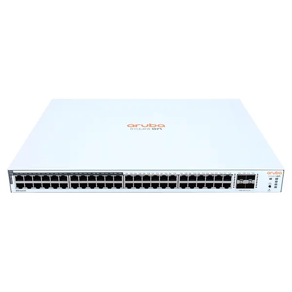 HP JL815A#ABA | Aruba Instant On 1830 24 x Ports 10/100/1000 + 24 x Ports 10/100/1000 PoE+ + 4 x Ports Gigabit SFP Rack-Mount...