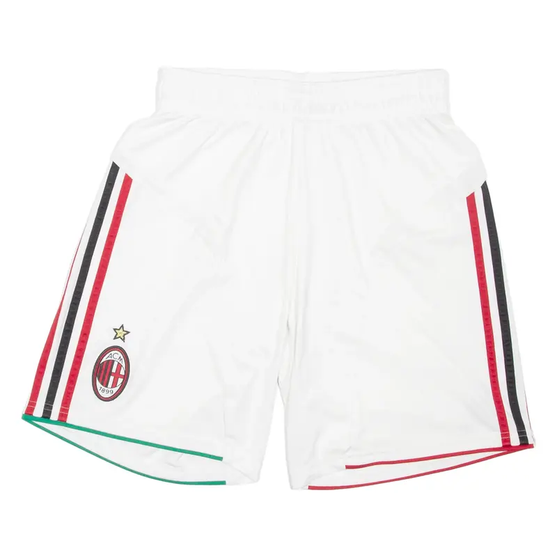 ADAM LIPPES AC Milan Football Mens Sports Shorts White M W24