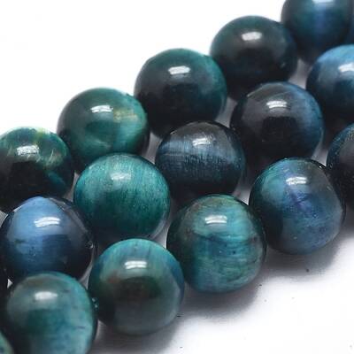 Natural Tiger Eye Bead Strands