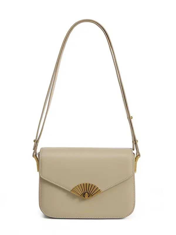 Smting leather mini flap bag