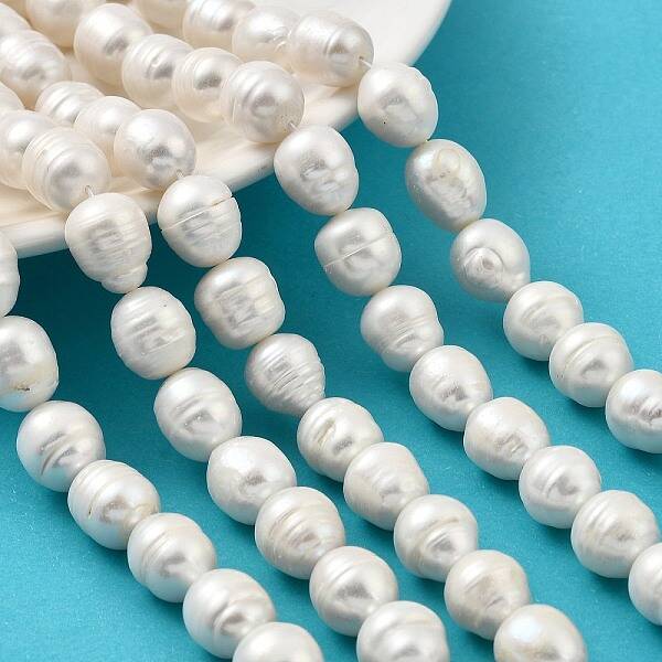 Natural Cultured Freshwater Pearl Beads Strands