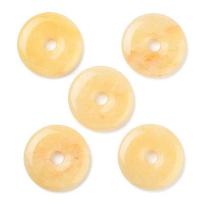 Natural Topaz Jade Pendants