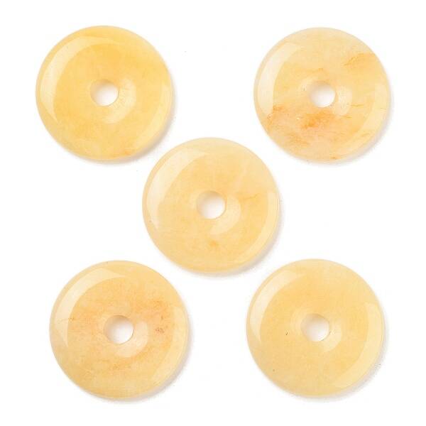 Natural Topaz Jade Pendants
