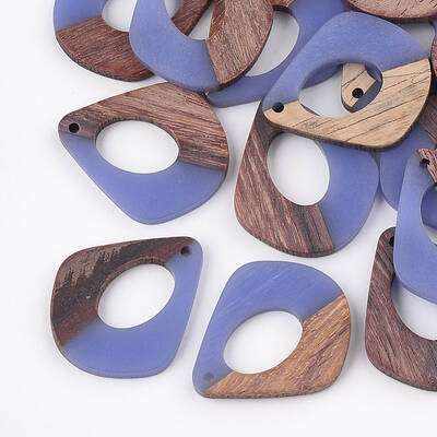 Resin & Wood Pendants