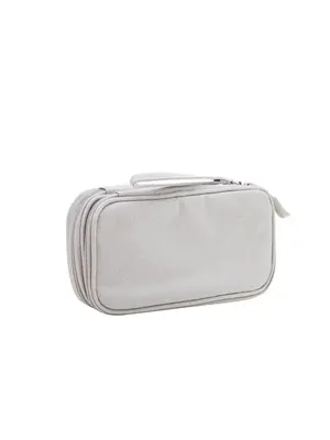 Multi-grid Travel Storage Bag, Portable Large Capacity Travel Organizer For Charger, Earphone, Data Cable