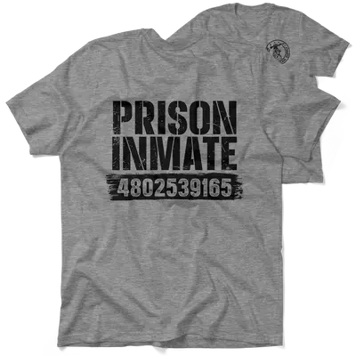Prison Inmate - Heather Gray T-Shirt