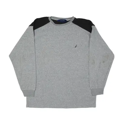 NAUTICA Fleece Grey Mens M