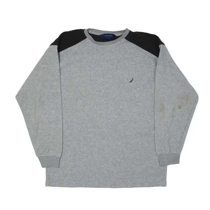 NAUTICA Fleece Grey Mens M