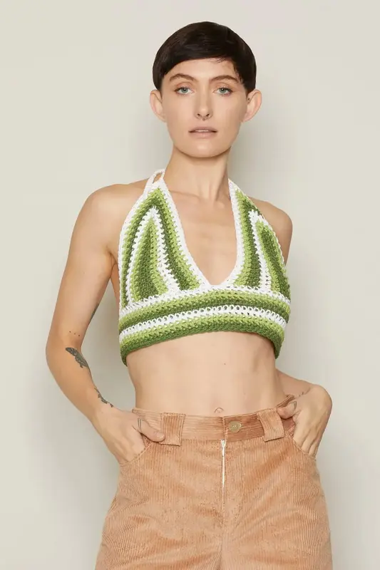 Catherine Top (Green) | size: XS to S