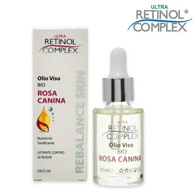 Retinol complex organic rosehip face oil 30 ml