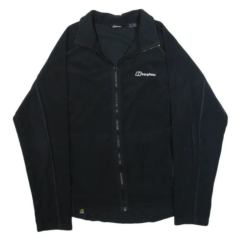 BERGHAUS Mens Fleece Jacket Black L