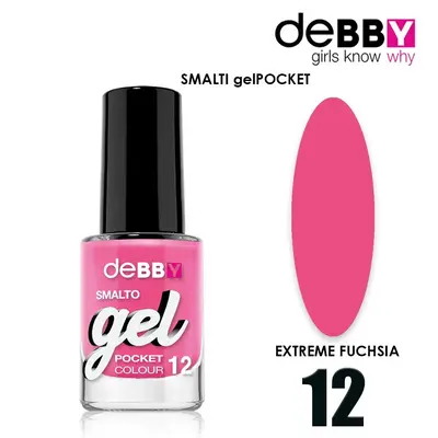 Debby Gel Polish Pocket 12 Extreme Fuchsia