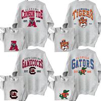 Vintage Sweatshirt All Teams NCAA, Vintage College NCAA Sweatshirt, Gif For Sport, Gift For Fan vintage  clothing graphic  ho...