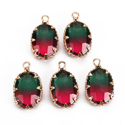 Gradient Color Glass Pendants