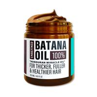 100% Unrefined Batana Oil fromHonduras-Fuller, Thicker Hair for Women &Men, Silky Conditioning, Frizz Control &Color Care Con...