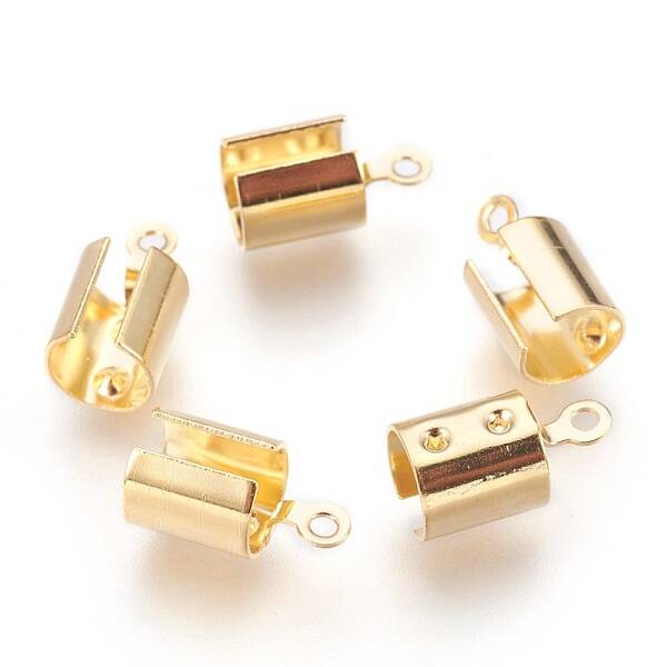 304 Stainless Steel Folding Crimp Ends