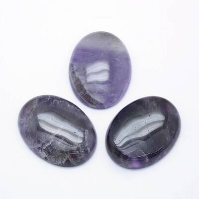 Natural Amethyst Cabochons