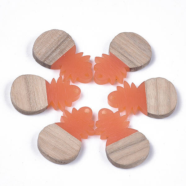 Resin & Wood Pendants