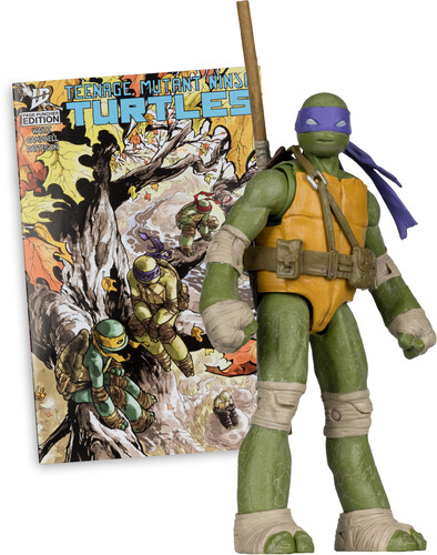 McFarlane Toys - Teenage Mutant Ninja Turtles - Page Punchers - Donatello 5 Action Figure with Comic (TMNT)