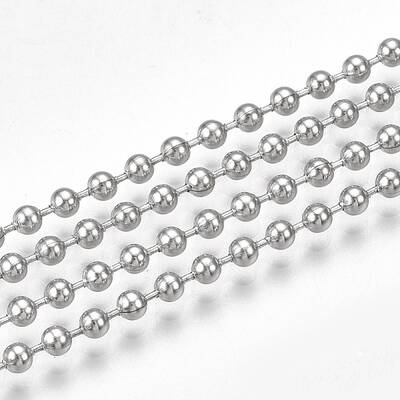 Tarnish Resistant 304 Stainless Steel Ball Chains
