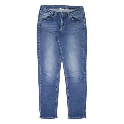 JIGSAW Hampton Fit Womens Jeans Blue Regular Boyfriend W30 L28