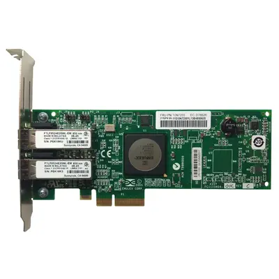 42C2072 IBM Dual-Ports LC 4Gb/s Fibre Channel PCI Express x4 Low Profile Host Bus Network Adapter by Emulex