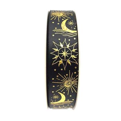 48 Yards Gold Stamping Polyester Ribbon