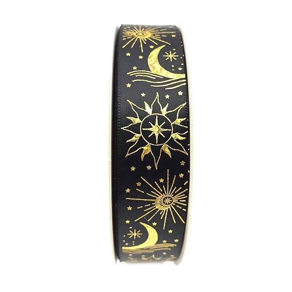 48 Yards Gold Stamping Polyester Ribbon