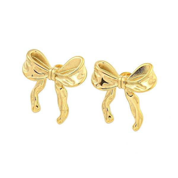 Ion Plating(IP) 304 Stainless Steel Stud Earrings