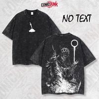 Soul Of Cinder Gwyn 2.0 Dark Souls Retro Limited Vintage Lightweight Washed Tee with Full Size - Perfect Gift for Game Fans a...