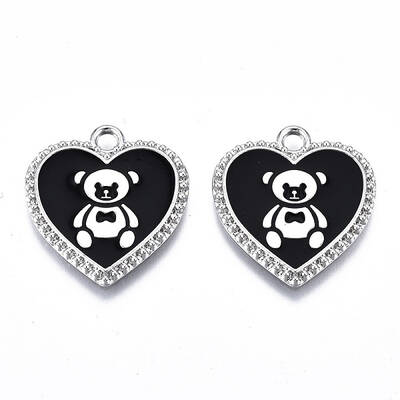 Eco-Friendly Alloy Enamel Pendants