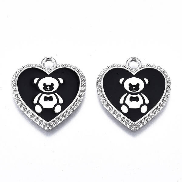 Eco-Friendly Alloy Enamel Pendants