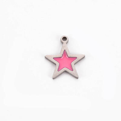 304 Stainless Steel Enamel Charms