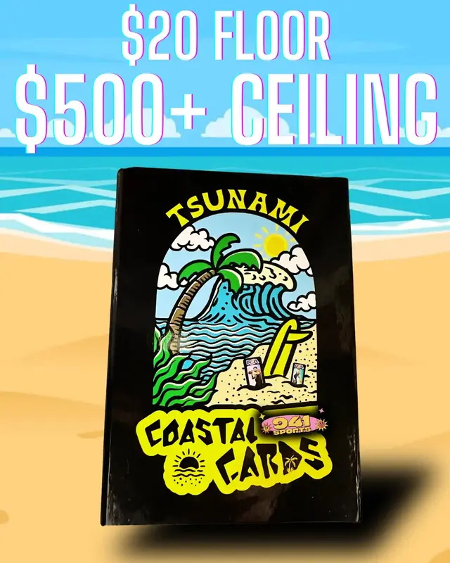 Panini Coastal Cards Tsunami Divisional Break