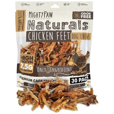 All-Natural Chicken Feet Dog Chews