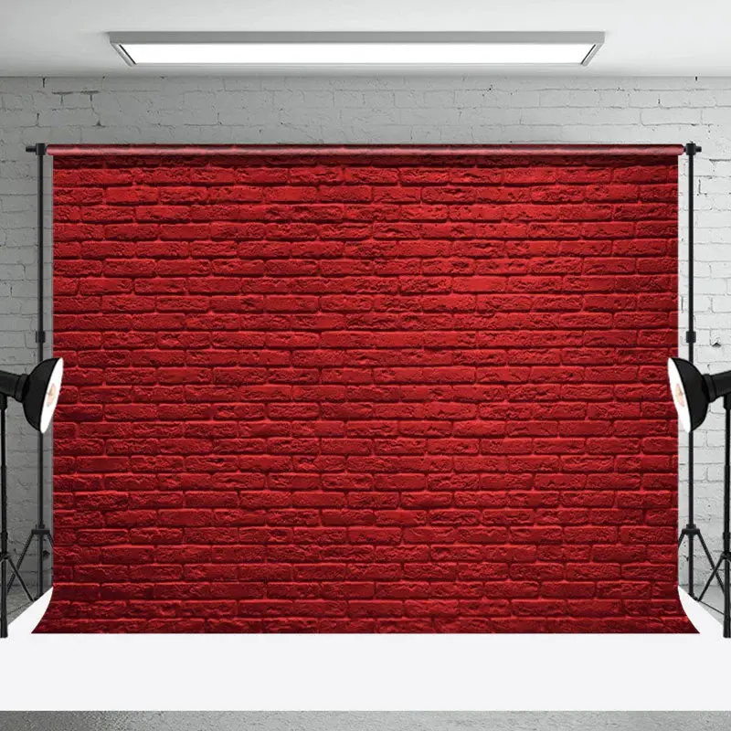 Aperturee Mysterious Blurred Red Tone Photography Backdrop - Aperturee