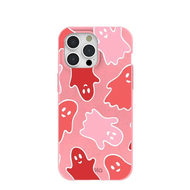 Bubblegum Pink Phantom Pals iPhone 15 Pro Max Case