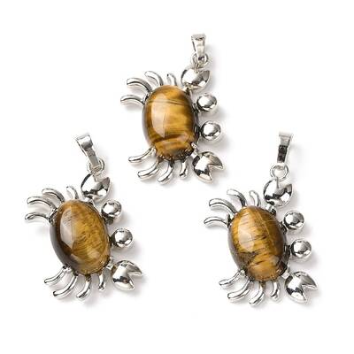 Natural Tiger Eye Pendants