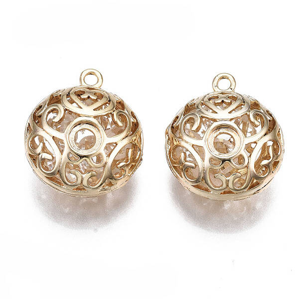 Brass Pendant Cabochon Settings