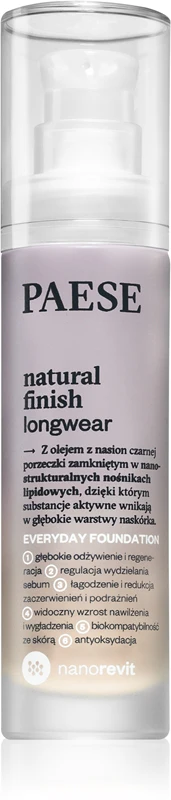 Country Nanorevit long-lasting foundation nourishing effect color 1.5 Nude 30 ml