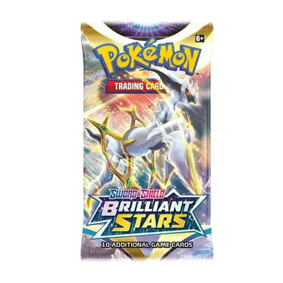 Pokémon TCG: Sword & Shield-Brilliant Stars Booster Pack (10 Cards)
